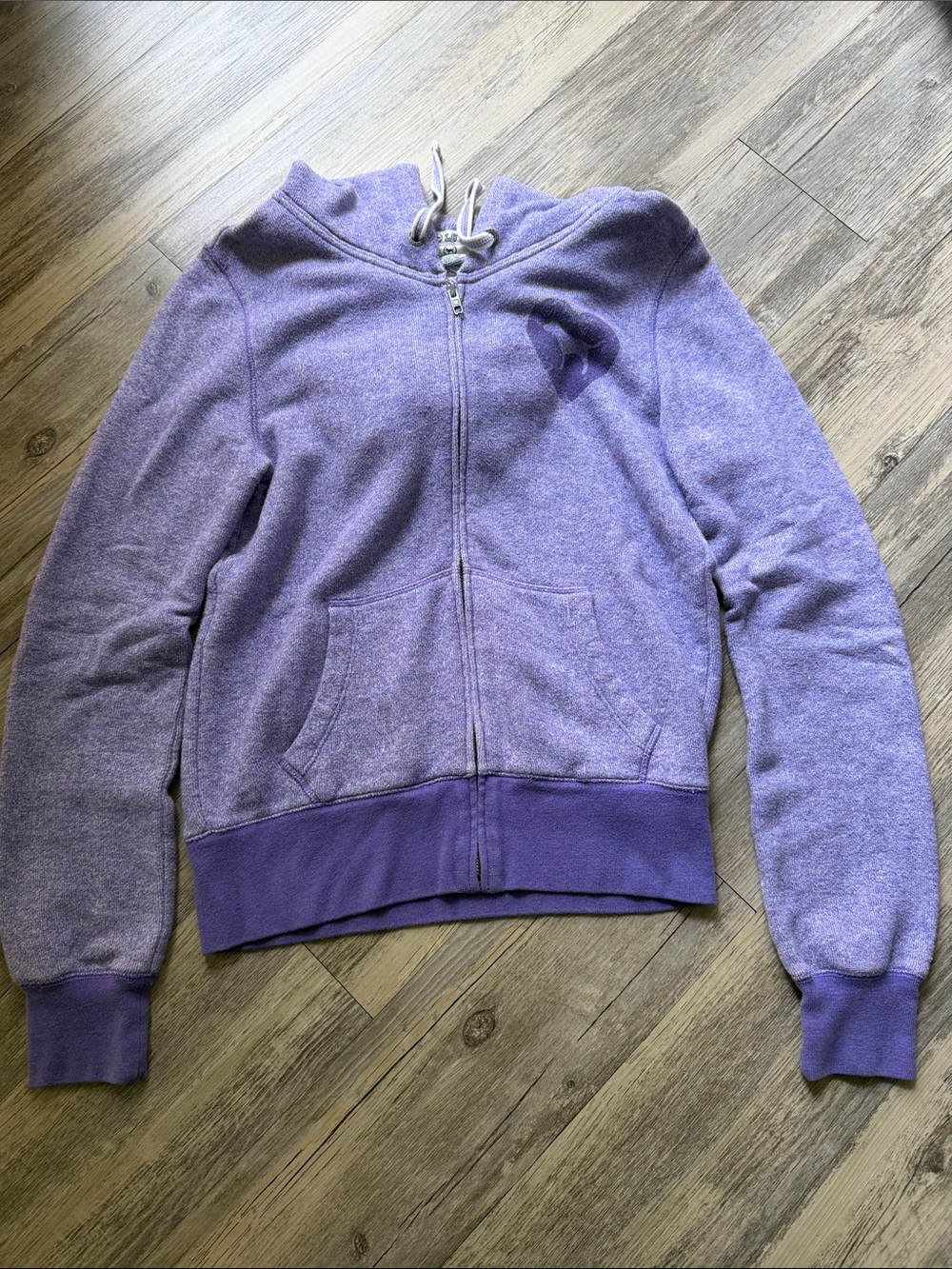 PINK Victoria's Secret Lavender/Purple Zip-Up Hoodie